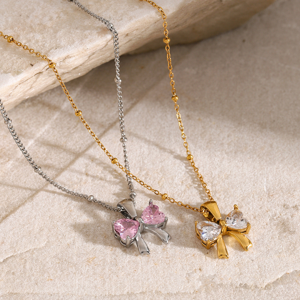 Bowtie necklace